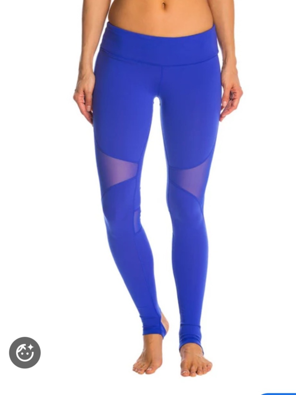 ALO Yoga Coast Stirrup Leggings in Electric Blue